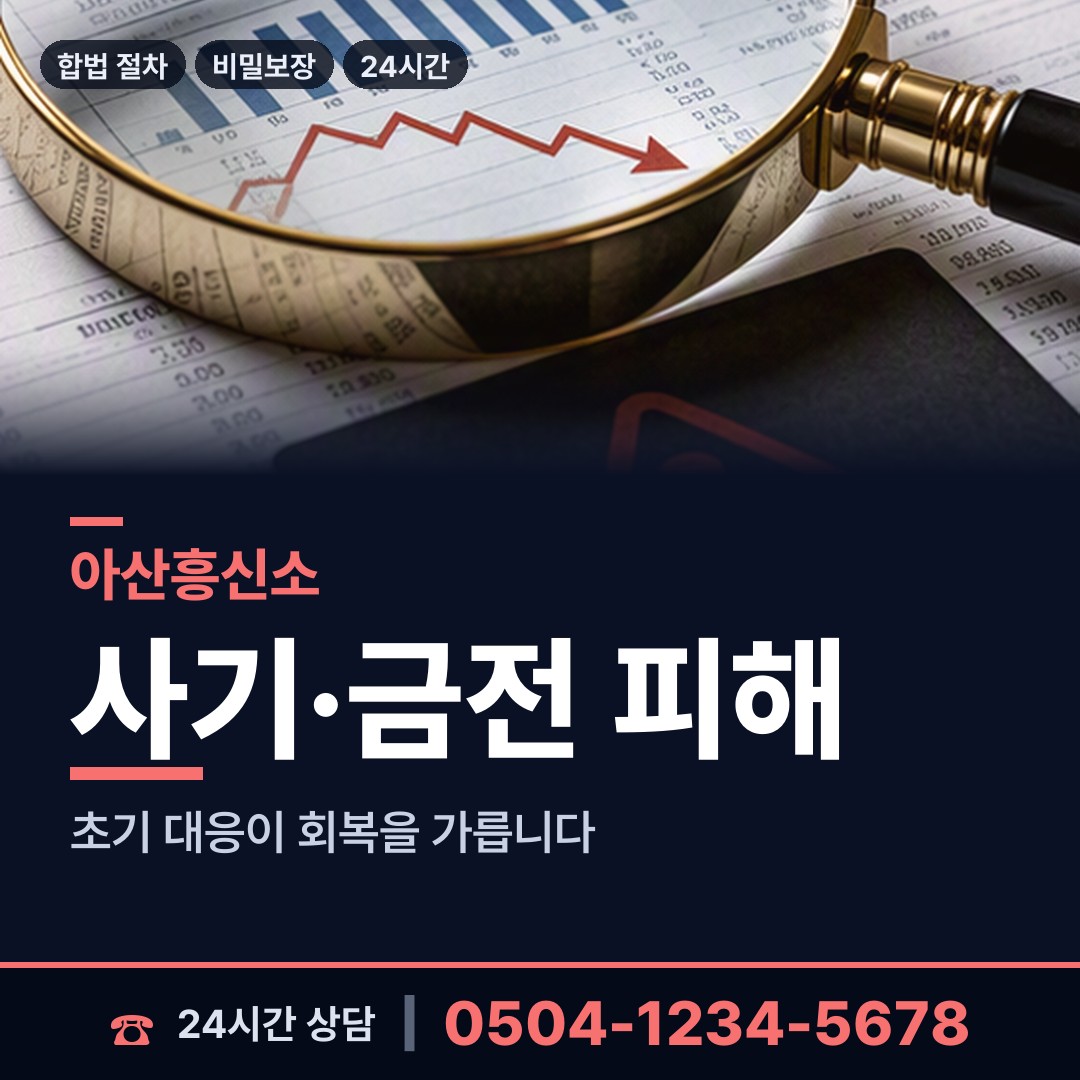 아산 선장면 합법흥신소 상담 안내